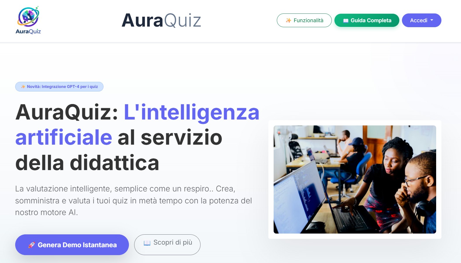 Auraquiz Screenshot
