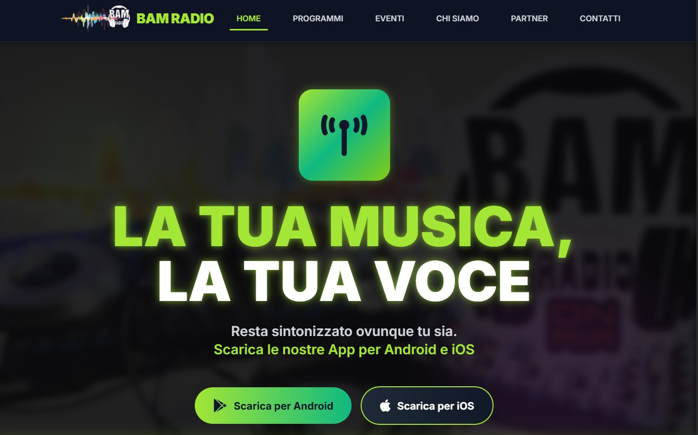 Bam Radio Screenshot